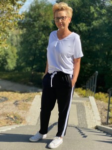 spodnie ROGER - czarny