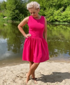 sukienka BEST - fuksja