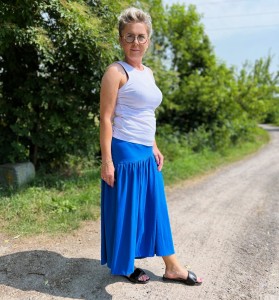 spódnica STELLA - chaber