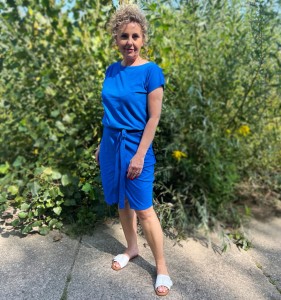 sukienka GAJA - chaber