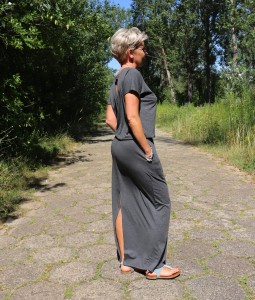 sukienka OLIA - grafit 