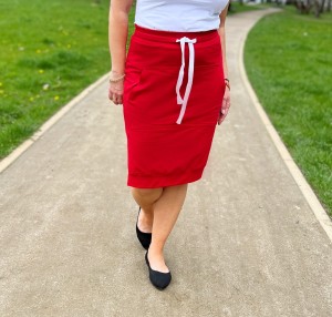 spódnica NATALIE - czerwony