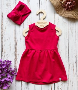 sukienka BEST BABY - fuksja