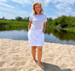 spódnica NILA - biały