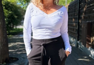 bluza NADIA - biały