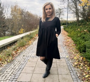 sukienka ELENA - czarny