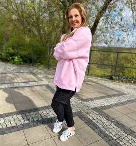 bluza FLORA 2.0 - różowy