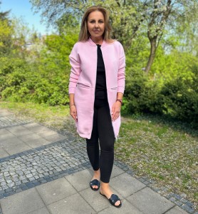 kardigan MORGAN - różowy