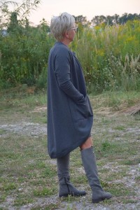 kardigan ISMENA - grafit