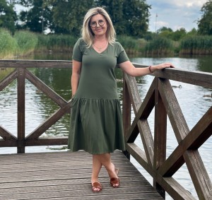 sukienka KAJA - khaki