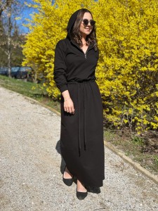 sukienka MAX - czarny