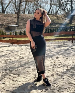 Komplet VEIL - czarny 