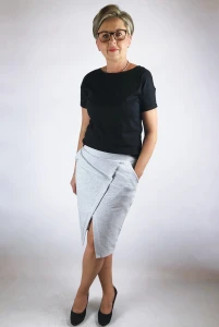 bluzka CLARA - czarny 
