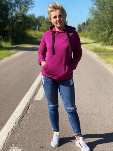 bluza BEX - śliwka