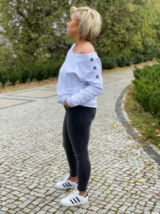 bluza BLOOM - biały