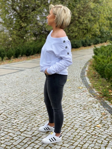bluza BLOOM - biały