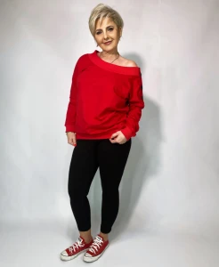 bluza BLOOM - czerwony