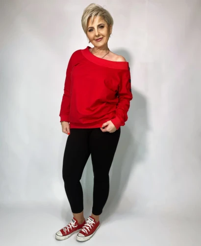 bluza BLOOM - czerwony