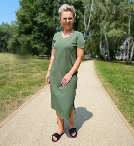 sukienka SUSIE - khaki