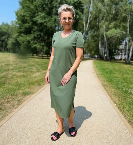 sukienka SUSIE - khaki