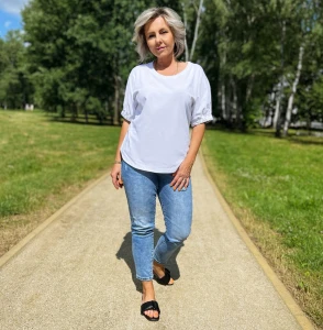 bluzka MIA - biały