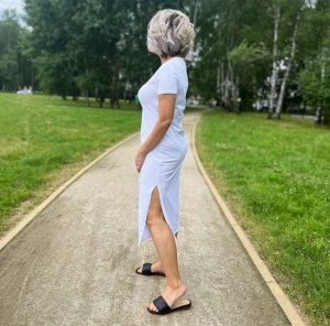 sukienka SUSIE - biały