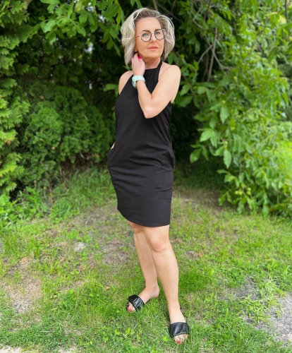 sukienka ELSA - czarny