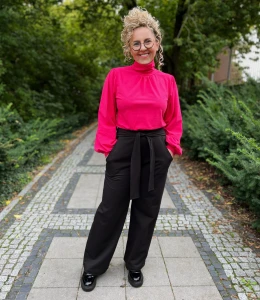 bluzka BIANCA - fuksja