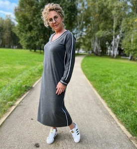 sukienka SOLIA - grafit
