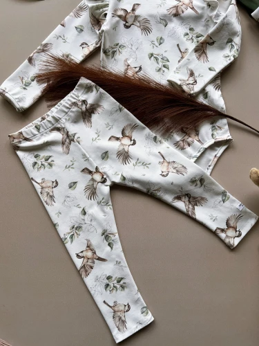 legginsy niemowlęce SIKORKI