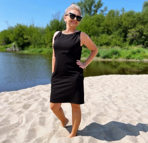 sukienka MONA - czarny