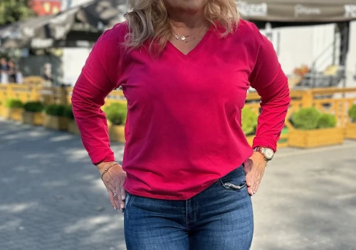bluzka EMILY - fuksja