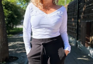 bluza NADIA - biały