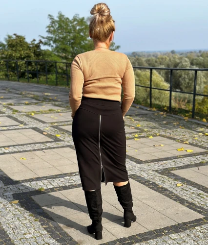 spódnica IRENE - czarny