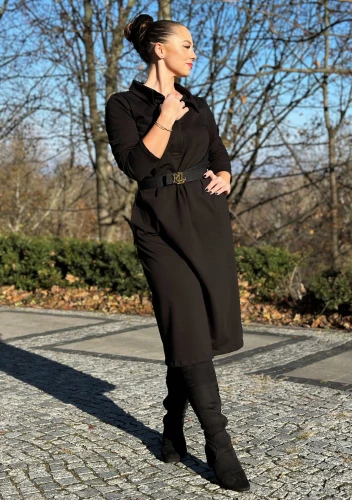 sukienka SIMONA - czarny